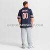 Mens Nike Navy Chicago Bears Custom Game Jersey