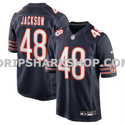 Mens Nike Doug Atkins Navy Chicago Bears Game Retired Player Jersey Pi3994000