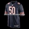 Mens Nike Grady Jarrett Navy Chicago Bears Team Game Jersey