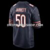 Mens Nike Grady Jarrett Navy Chicago Bears Team Game Jersey