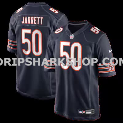 Mens Nike Grady Jarrett Navy Chicago Bears Team Game Jersey