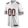 NFL06d068G01-646f80 Mens Nike White Chicago Bears Custom Game Jersey Pi3889000