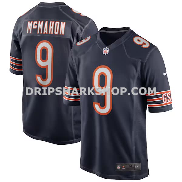 Mens Nike Jim Mcmahon Navy Chicago Bears Game Retired Player Jersey Pi3994000