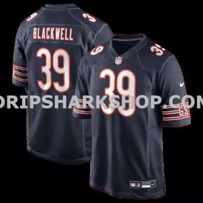 Mens Nike Josh Blackwell Navy Chicago Bears Game Player Jersey