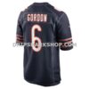 Mens Nike Kyler Gordon Navy Chicago Bears Game Player Jersey Pi5111000