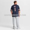 Mens Nike Number 1 Dad Navy Chicago Bears Game Jersey