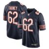 NFL06f9d4G04-62605b Mens Nike Joe Thuney Navy Chicago Bears Team Game Jersey