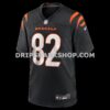 Mens Nike Mitchell Tinsley Black Cincinnati Bengals Team Game Jersey