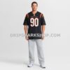 Mens Nike Kris Jenkins Jr Black Cincinnati Bengals Game Jersey