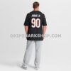 Mens Nike Kris Jenkins Jr Black Cincinnati Bengals Game Jersey
