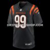NFL0702f9G05-aba682 Mens Nike Myles Murphy Black Cincinnati Bengals Game Jersey