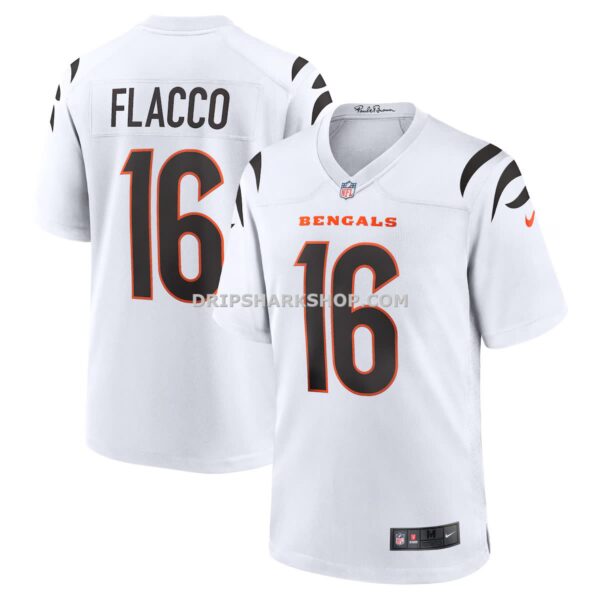 NFL07042cG04-7c5aca Mens Nike Joe Flacco White Cincinnati Bengals Game Jersey