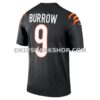 NFL070ddaG02-9de714 Mens Nike Joe Burrow Black Cincinnati Bengals Legend Player Performance Top Pi4059000