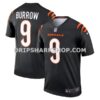 NFL070ddaM01-ccd287 Mens Nike Joe Burrow Black Cincinnati Bengals Legend Player Performance Top Pi4059000