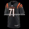 Mens Nike Amarius Mims Black Cincinnati Bengals Player Game Jersey