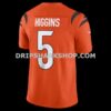 Mens Nike Tee Higgins Orange Cincinnati Bengals Vapor Fuse Limited Jersey