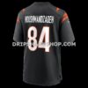Mens Nike T J Houshmandzadeh Black Cincinnati Bengals Team Retired Player Game Jersey