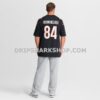 Mens Nike T J Houshmandzadeh Black Cincinnati Bengals Team Retired Player Game Jersey