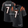 Mens Nike Boomer Esiason Black Cincinnati Bengals Retired Player Jersey
