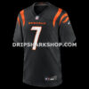 Mens Nike Boomer Esiason Black Cincinnati Bengals Retired Player Jersey