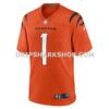 NFL073a1bG01-41eac4 Mens Nike Jamarr Chase Orange Cincinnati Bengals Alternate Game Jersey Pi4301000