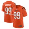 NFL073a8eG04-91e6f9 Mens Nike Myles Murphy Orange Cincinnati Bengals Alternate Game Jersey