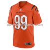NFL073a8eG06-53127d Mens Nike Myles Murphy Orange Cincinnati Bengals Alternate Game Jersey