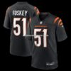 Mens Nike Isaiah Foskey Black Cincinnati Bengals Team Game Jersey
