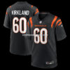 Mens Nike Jaxson Kirkland Black Cincinnati Bengals Team Game Jersey
