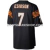 Mens Mitchell And Ness Boomer Esiason Black Cincinnati Bengals Legacy Replica Jersey Pi3610000
