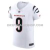 Mens Nike Joe Burrow White Cincinnati Bengals Vapor Fuse Elite Jersey
