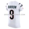 Mens Nike Joe Burrow White Cincinnati Bengals Vapor Fuse Elite Jersey