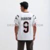 Mens Nike Joe Burrow White Cincinnati Bengals Vapor Fuse Elite Jersey