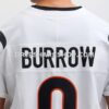 Mens Nike Joe Burrow White Cincinnati Bengals Vapor Fuse Elite Jersey
