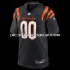 NFL07608bG05-390672 Mens Nike Black Cincinnati Bengals Game Custom Jersey