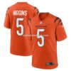 Mens Nike Tee Higgins Orange Cincinnati Bengals Alternate Game Jersey