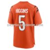 Mens Nike Tee Higgins Orange Cincinnati Bengals Alternate Game Jersey
