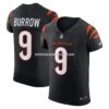 Mens Nike Joe Burrow Black Cincinnati Bengals Vapor Fuse Elite Jersey