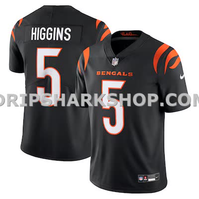 Mens Nike Tee Higgins Black Cincinnati Bengals Vapor Untouchable Limited Jersey