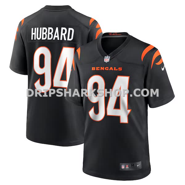 Mens Nike Sam Hubbard Black Cincinnati Bengals Player Game Jersey Pi4294000