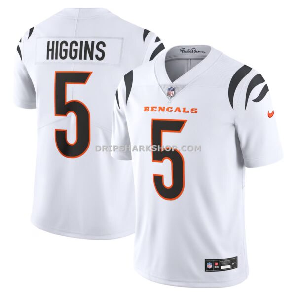 Mens Nike Tee Higgins White Cincinnati Bengals Vapor Untouchable Limited Jersey