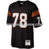 Mens Mitchell And Ness Anthony Muñoz Black Cincinnati Bengals Legacy Replica Jersey Pi3610000