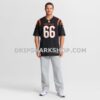 NFL077851G10-f86342 Mens Nike Dalton Risner Black Cincinnati Bengals Team Game Jersey