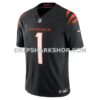 Mens Nike Jamarr Chase Black Cincinnati Bengals Vapor Fuse Limited Jersey
