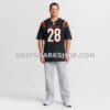 Mens Nike Josh Newton Black Cincinnati Bengals Game Jersey