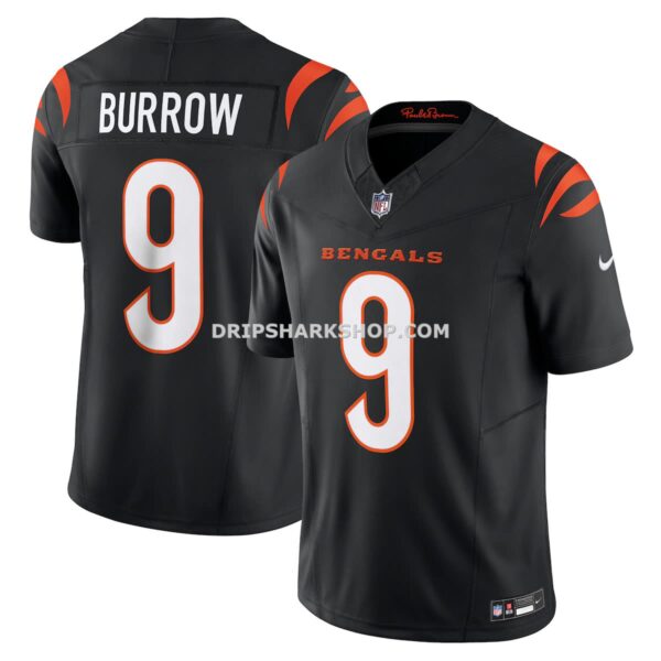 Mens Nike Joe Burrow Black Cincinnati Bengals Vapor Fuse Limited Jersey