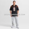 Mens Nike Ryan Rehkow Black Cincinnati Bengals Game Jersey