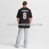 Mens Nike Ryan Rehkow Black Cincinnati Bengals Game Jersey