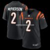 Mens Nike Evan Mcpherson Black Cincinnati Bengals Game Jersey
