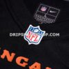 Mens Nike Sean Clifford Black Cincinnati Bengals Team Game Jersey